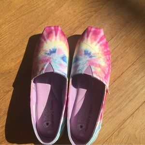 Tie Dye Bobs Skechers Shoes